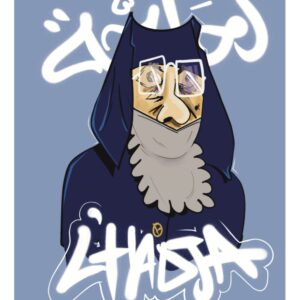 L’Hadja Urban Character Print